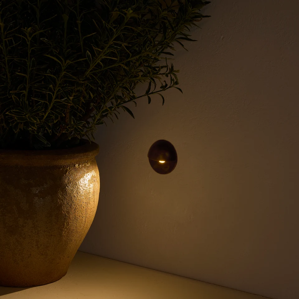 Rushlight in the landscape